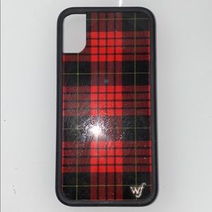 WILDFLOWER PLAID CASE IPHONE X